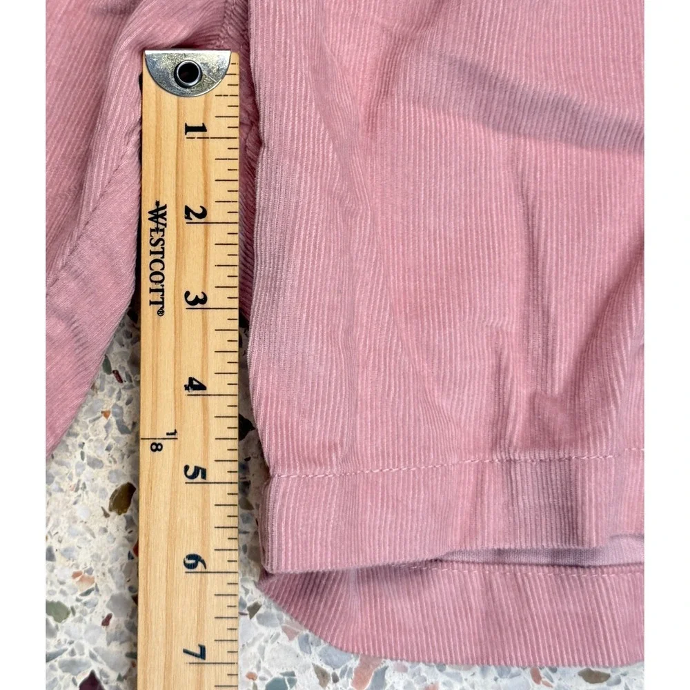 Onia Men's Pink  Drawstring Waist Corduroy Pattern Shorts Size XXL‎